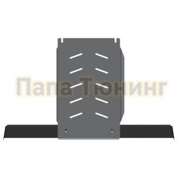 Защита КПП Шериф алюминий 5 мм для Ford F150 Xll 6,1 АТ 2016 -