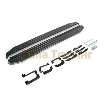 Пороги алюминиевые Rival Premium для Chery Tiggo 7/7 Pro/8 2019-/Exeed LX 2022-/Chery Tiggo 8 Pro 2021-/Chery Tiggo 8 Pro Max 2022-/Chery Tiggo 7 Pro Max 2022-/XCITE X-Cross 7 2024-