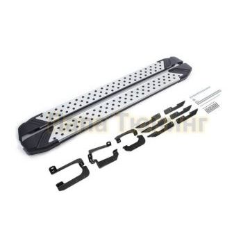 Пороги алюминиевые Rival BMW-Style V2 для Chery Tiggo 7/7 Pro/8 2019-/Exeed LX 2022-/Chery Tiggo 8 Pro 2021-/Chery Tiggo 8 Pro Max 2022-/Chery Tiggo 7 Pro Max 2022-/XCITE X-Cross 7 2024-