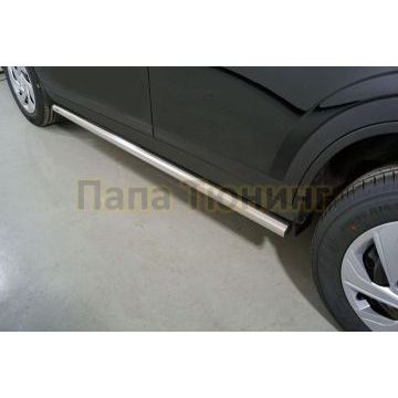 Пороги труба 60,3 мм ТСС для Haval Dargo 2022- Пороги труба 60,3 мм ТСС для Haval Dargo 2022-