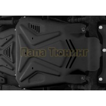 Защита РК + комплект крепежа АвтоБРОНЯ сталь 2 мм для Lada (ВАЗ) 2121 (4x4) 1977-2019 2019-2021/Lada (ВАЗ) 2131 (4x4) 1993-2019 2019-2021/Lada (ВАЗ) Niva Legend 2121 2021-/Lada (ВАЗ) Niva Legend 2131 2021-