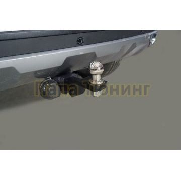 Фаркоп (оцинкованный, шар E нерж.) ТСС для Chery Tiggo 4 pro 2022-