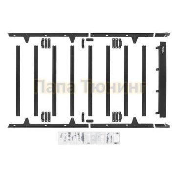 Алюминиевый багажник Rival 1730x1000 Lada Largus 2012- на рейлинги