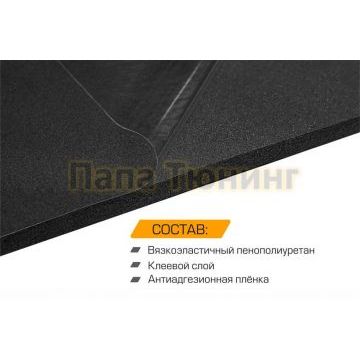 Шумопоглощающий лист JUMBO acoustics 10.0 (размеры 10 х 700 х 1000 мм, упаковка 10 шт.) материал пенополиуретан