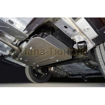 Защита бака и адсорбера (алюминий) 4мм ТСС для JAC JS4 2022-