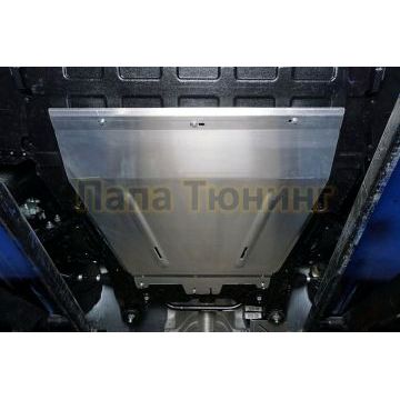 Защита картера и КПП (алюминий) 4мм ТСС для JAC JS4 2022-