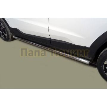 Пороги труба 60,3 мм ТСС для JAC JS4 2022-