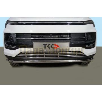 Защита передняя нижняя 42,4 мм ТСС для Москвич 3 2022-