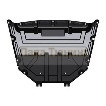 Защита картера и КПП Шериф сталь 2 мм 1,6 MT; 1,6 AT; 1,8 для Lada Vesta 2015-