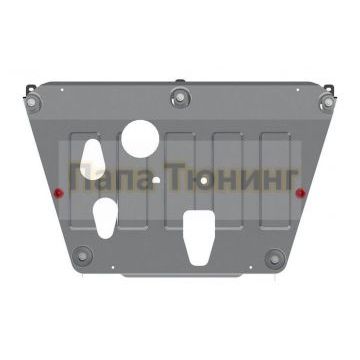 Защита картера и КПП Шериф алюминий 3 мм 1,6, 2.0 MT; АТ 4wd для Hyundai Creta 2016-2021