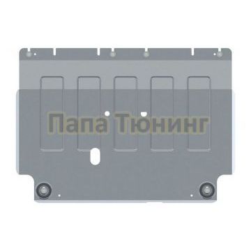 Защита картера и КПП Шериф сталь 1,5 мм 1,6 MT; 1,6 Duratec TiVCT (6DCT250) 2,0 МТ для Ford Focus III 2011-2020/Ford Focus III 2015-/2,3 MT для Ford Focus RS 2016-2020