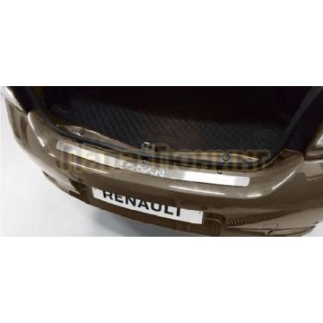 Накладка на задний бампер AutoMax для Renault Logan 2018-