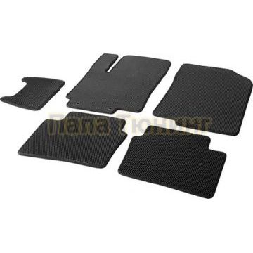 Коврики салона EVA AutoFlex цвет черный для Hyundai Solaris I седан хэтчбек 2010-2017