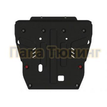 Защита картера и КПП Шериф сталь 2,0 мм для CheryExeed TXL 1,6 АТ FullWD 2021 -