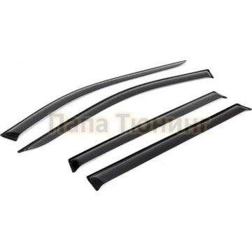Дефлекторы окон AutoFlex акрил 4 шт. для Kia Ceed хетчбек 2018-2021 2021-