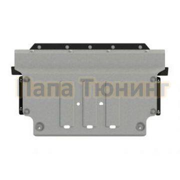 Защита картера и КПП Шериф алюминий 4 мм для Toyota Probox (Succeed) 1,5 AT FWD 2014 - Защита картера и КПП Шериф алюминий 4 мм для Toyota Probox (Succeed) 1,5 AT FWD 2014 -