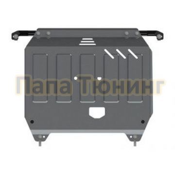 Защита картера и КПП Шериф алюминий 4 мм 1,4 AT. MT; 1,6 AT. MT; для Kia Rio III 2011-2017