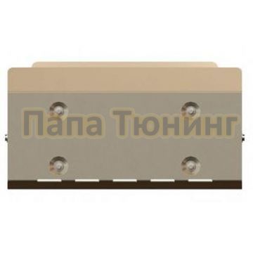 Защита рулевых тяг Шериф алюминий 4 мм для Jeep Wrangler 4.0 AT 2006-2018 Защита рулевых тяг Шериф алюминий 4 мм для Jeep Wrangler 4.0 AT 2006-2018