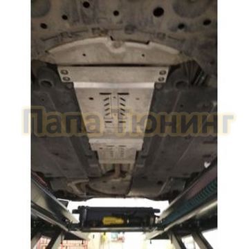 Защита Выхлопной системы алюминий 3 мм Шериф для Toyota Prius 2018- Защита Выхлопной системы алюминий 3 мм Шериф для Toyota Prius 2018-