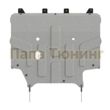 Защита картера и КПП алюминий 4 мм Шериф для Toyota Corolla 2019-