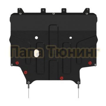 Защита картера и КПП сталь 2,0 мм Шериф для Toyota Corolla 2019-