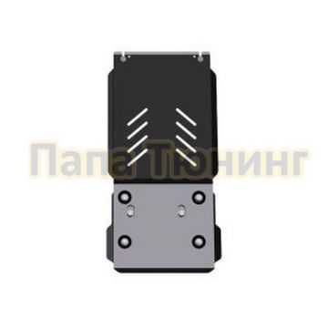 Защита КПП и РК Шериф сталь 3 мм для Dodge RAM 1500 5,7 АТ 2010 - 2019/Dodge RAM 3500 5,7 АТ 2013 - 2019