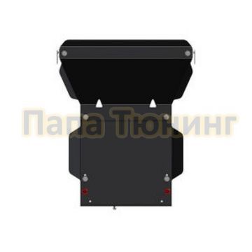 Защита картера Шериф сталь 3 мм для Dodge RAM 1500 5,7 АТ 2010 - 2019/Dodge RAM 3500 5,7 АТ 2013 - 2019