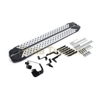 Порог-площадка Bmw-Style Rival + комплект крепежа Chevrolet Equinox 2020-