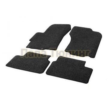 Текстильные коврики салона AutoFlex Standard для Mitsubishi Lancer X седан 2007-2017 цвет графит