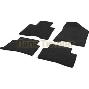 Текстильные коврики салона AutoFlex Standard для Kia Sportage IV 2016-2022 цвет графит