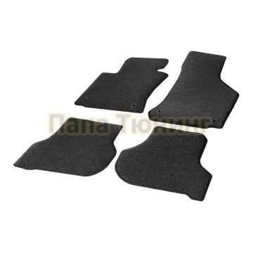 Текстильные коврики салона AutoFlex Standard для Skoda Octavia A5 2004-2013 цвет графит