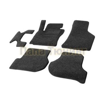 Текстильные коврики салона AutoFlex Business для Skoda Octavia A5 2004-2013 цвет графит