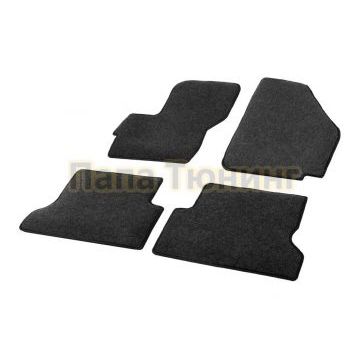 Текстильные коврики салона AutoFlex Standard для Mazda 3 седан хетчбек 2003-2009 цвет графит Текстильные коврики салона AutoFlex Standard для Mazda 3 седан хетчбек 2003-2009 цвет графит