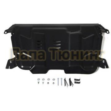 Защита картера + КПП + комплект крепежа Rival Цинк Toyota Highlander 2010-2014-2017-2020 V-3.5/Toyota Camry(XV70) 2018- V-2.0;2.5;3.5/Toyota Camry(XV40/50) 2006-2011-2014-2018 V-2.0;2.5;3.5; включая правый руль/Lexus ES(XV70) 2018-2021 2021- V-2.0;2.5;3.5/Lexus ES 2012-2015-2018 V-2.5;3.5/Lexus RX 270 2008-2015 V-все/Lexus RX350 2008-2015-2019 2019- V-все/Lexus RX200t 2015-2019 V-все/Lexus RX450h 2015-2019 2019- V-все/Toyota Venza 2013-2016 V-2.7/Lifan Murman 2017- V- 1.8; МКПП