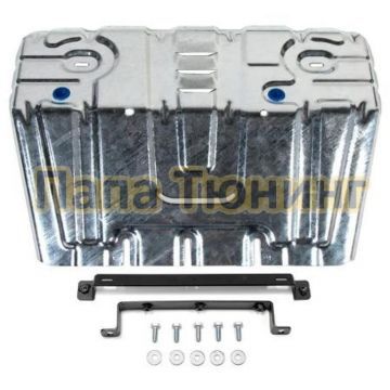 Защита радиатора + комплект крепежа Rival Цинк Toyota LC 150 Prado 2020- V - 2.7; 2.8d; 4.0/Toyota LC 150 Prado 2017-2020 V - 2.7; 2.8d; 4.0/Toyota LC 150 Prado 2013-2017 V - 2.7; 2.8d; 3.0d;4.0/Toyota LC 150 Prado 2009-2013 V - 2.7; 2.8d; 3.0d;4.0/Lexus GX 460 2009-2013 V - 4.6/Lexus GX 460 2013- V - 4.6