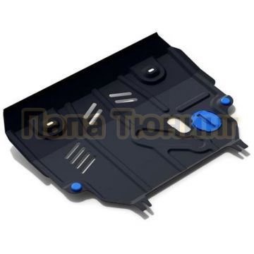 Защита картера + КПП + комплект крепежа Rival Цинк Lexus NX 200 2014-2017 V - 2.0 (150л.с.)/Lexus NX 200 2017-2021 V - 2.0 (150л.с.)