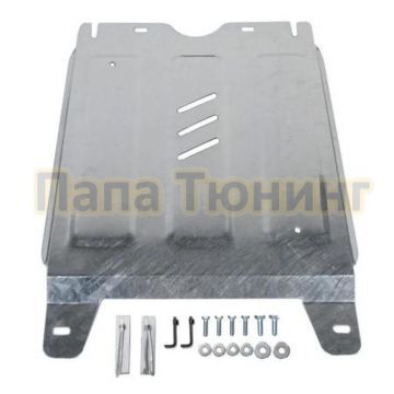 Защита КПП Rival + комплект крепежа Toyota Fortuner 2017- V - 2.8d; 2 7; полный привод/Hilux 2015-2020