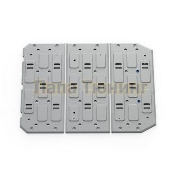 Защита АКБ + комплект крепежа Rival алюминий 4 мм Evolute I-Pro 2022- Защита АКБ + комплект крепежа Rival алюминий 4 мм Evolute I-Pro 2022-