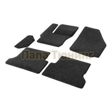 Текстильные коврики салона AutoFlex Business для Mazda 3 седан хетчбек 2003-2009 цвет графит Текстильные коврики салона AutoFlex Business для Mazda 3 седан хетчбек 2003-2009 цвет графит