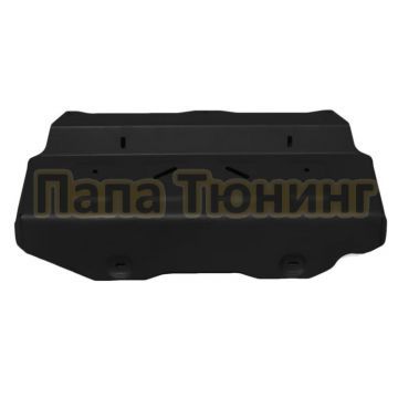 Защита радиатора Rival + картера без крепежа Toyota Hilux V - 2.4d; 2.8d; полный привод; Часть 1; только со штатным бампером/Toyota Fortuner 2017- V - 2.8d; 2.7; полный привод; Часть 1