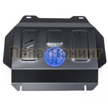 Защита радиатора + картера Rival без крепежа Toyota Fortuner 2017- V - 2.8d; 2.7; полный привод; Часть 2/Hilux 2015-