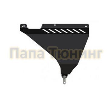 Защита адсорбера Шериф сталь 2,0 мм для Citroen C4 Sedan 1,6 АТ 2013 - Защита адсорбера Шериф сталь 2,0 мм для Citroen C4 Sedan 1,6 АТ 2013 -