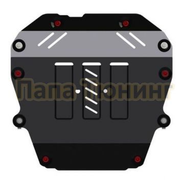 Защита картера и КПП Шериф сталь 2,0 мм для Chevrolet Captiva 2,2TD AТ4wd; 2014 - 2016