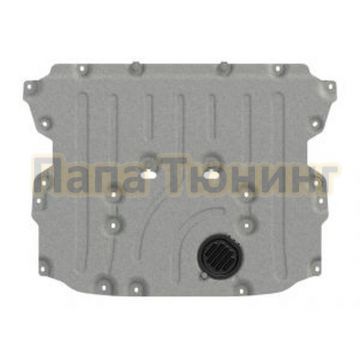 Защита картера Шериф алюминий 3 мм для BMW X3 xDrive20d 2,0d АТ xDrive 2017 -/BMW X4 xDrive20i АТ AWD , xDrive30i, АТ AWD 2018 -