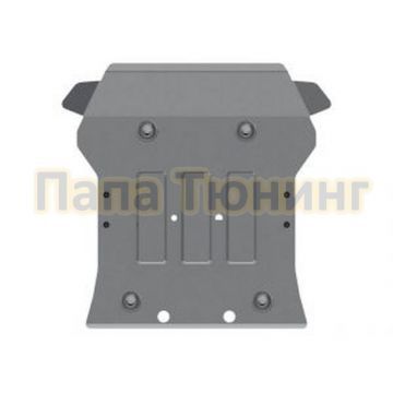 Защита картера Шериф алюминий 4 мм для BMW X 3 2,0 АТ 4 wd 2014 - 2016