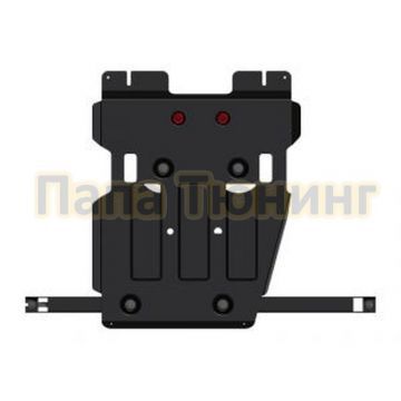 Защита КПП и РК сталь 2,5 мм Шериф для Volkswagen Amarok 2016 -