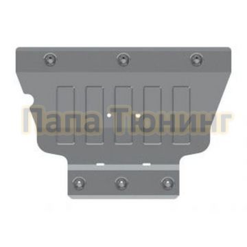 Защита картера и КПП Шериф алюминий 5 мм для Audi A 3 1.2TSI; 1,4 TSI АТ (CVT) 2012 - 2020