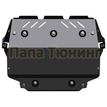 Защита картера и КПП Шериф сталь 2,0 мм для Audi A 3 1.2TSI; 1.4TSI; 1.8TSI; 2.0TSI 2003 - 2012