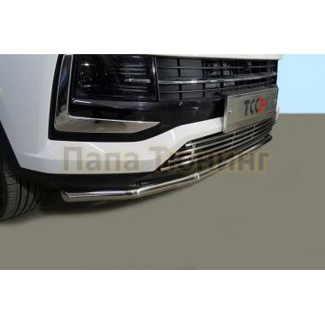 Защита передняя нижняя 42,4 мм ТСС для JAC JS4 2022-