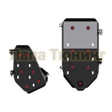 Защита топл. бака сталь 2,5 мм Шериф для Volkswagen Touareg 2010 - 2018